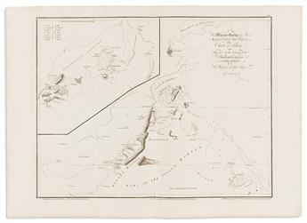 DALRYMPLE, ALEXANDER. 3 double-page engraved charts of island chains in the East Indies.
